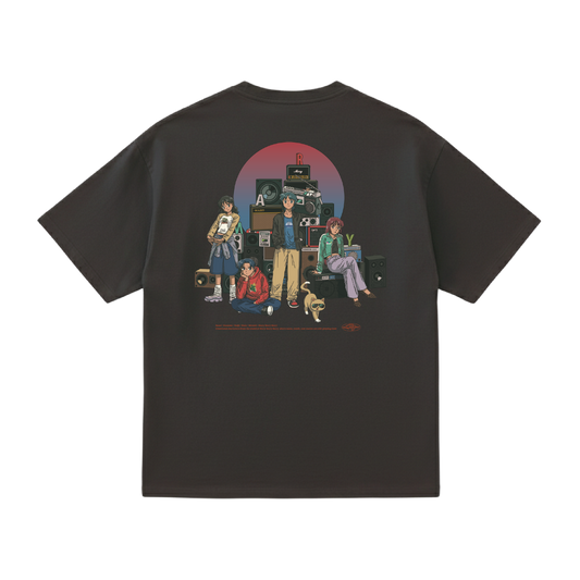 Tシャツ -5th-Anniv. Light black