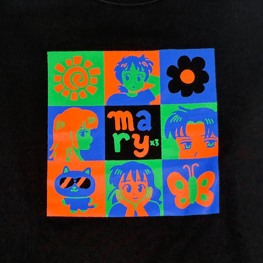 Pop Grid スウェット - Black