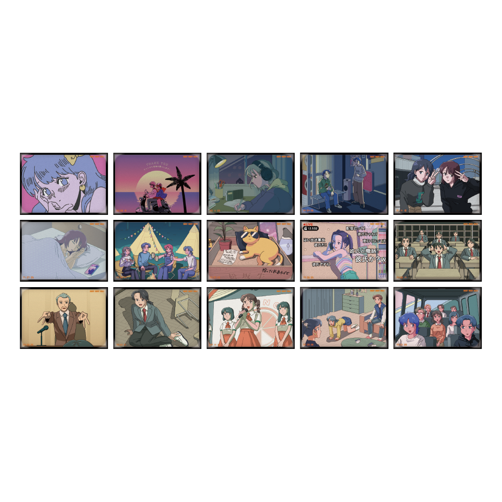 トレーディングスクエア缶バッジ