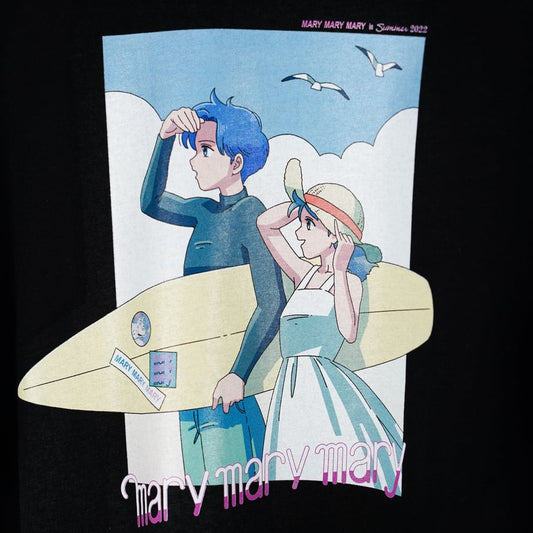 Tシャツ 〈Summer DAY〉 -Black-