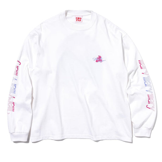 サンセットシティ ロンT -White- 【マリマリマリー×マンガートビームス】