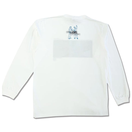 ロンT -喫煙所にて 2024ver White