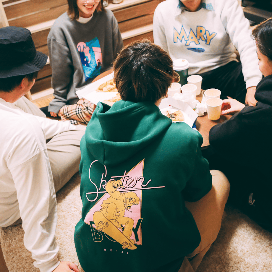 パーカー 〈Melon Soda〉 -Black-