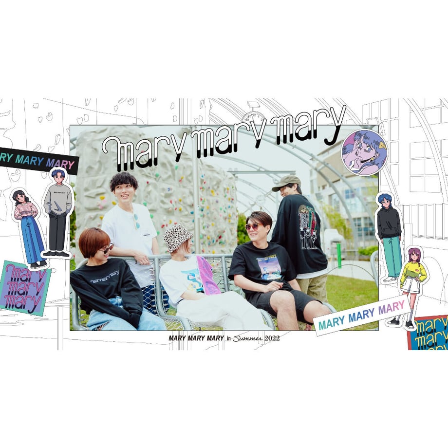 Tシャツ 〈Summer NIGHT〉 -White-