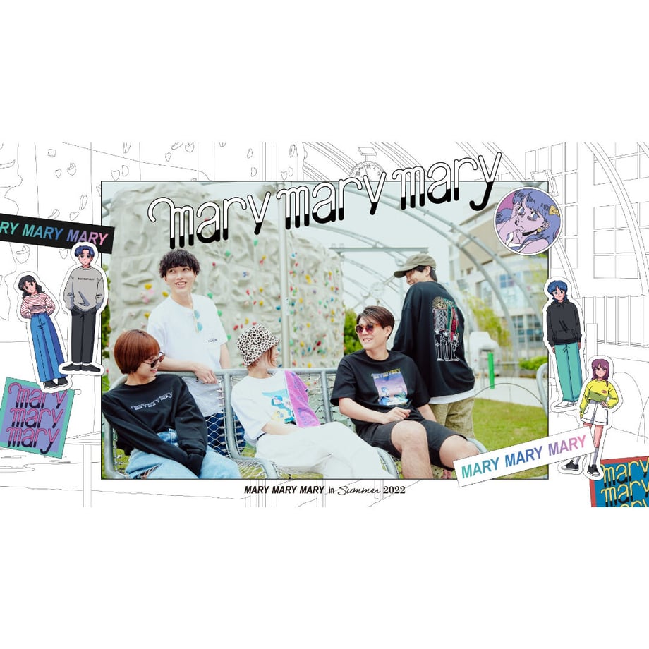 Tシャツ 〈Summer DAY〉-White-