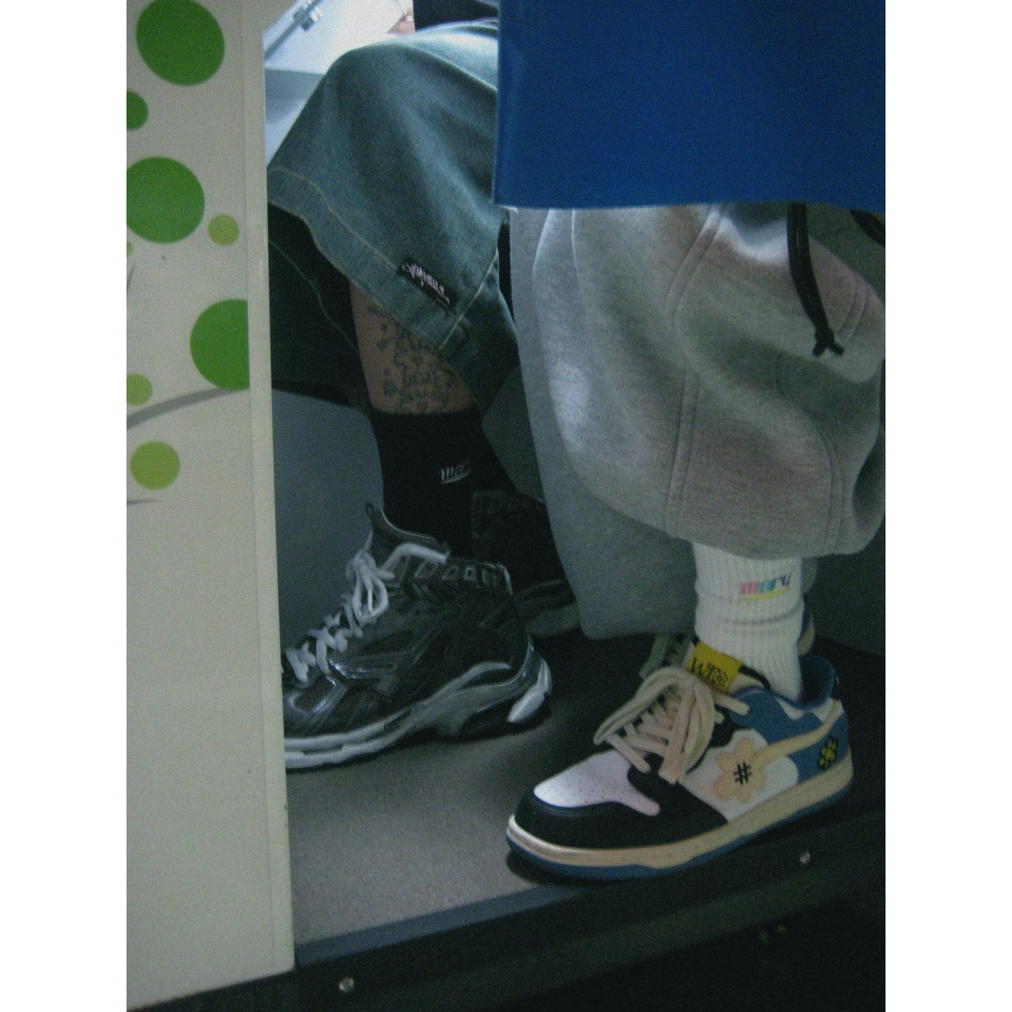 Disc Logo ソックス - Mono