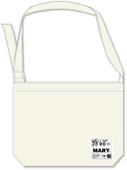 リバーシブルメッセンジャーバッグ -5th logo history