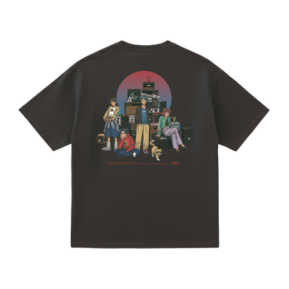 Tシャツ -5th-Anniv. Light black