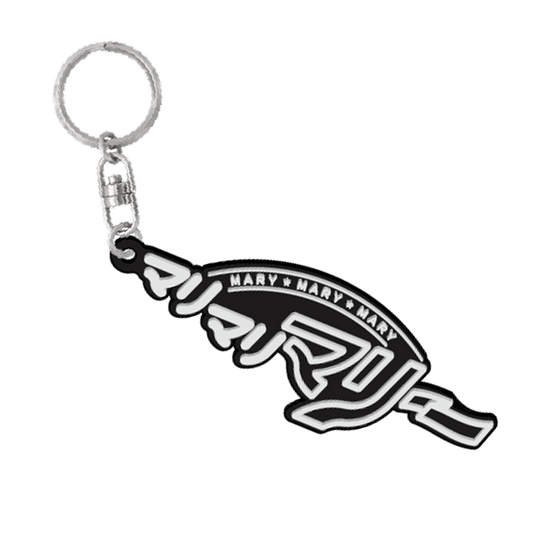 ロゴラバーキーホルダー