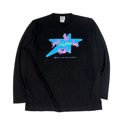 Angel Stars ロンT - Black