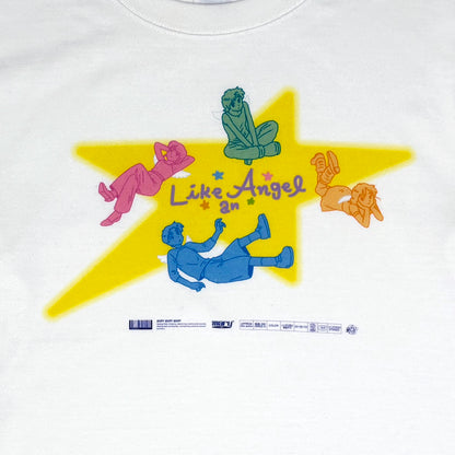 Angel Stars ロンT - White