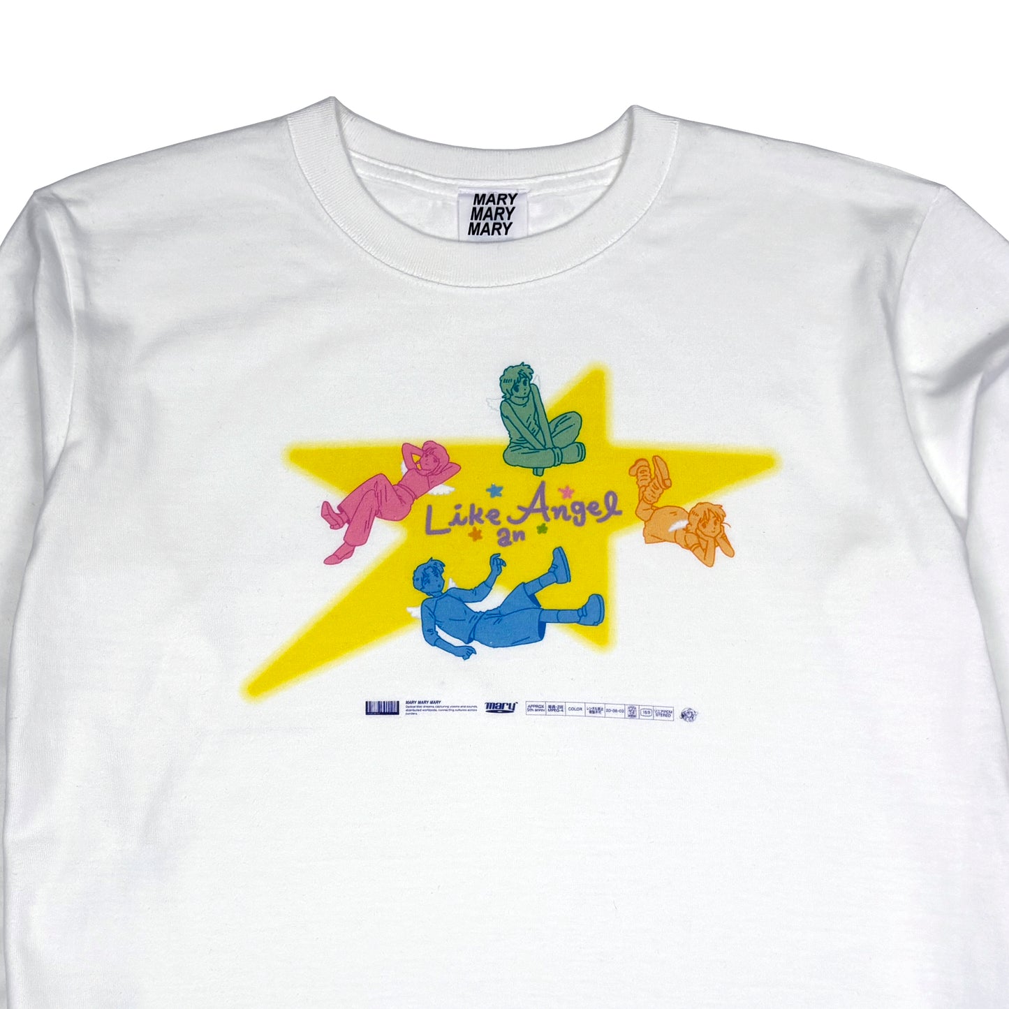 Angel Stars ロンT - White