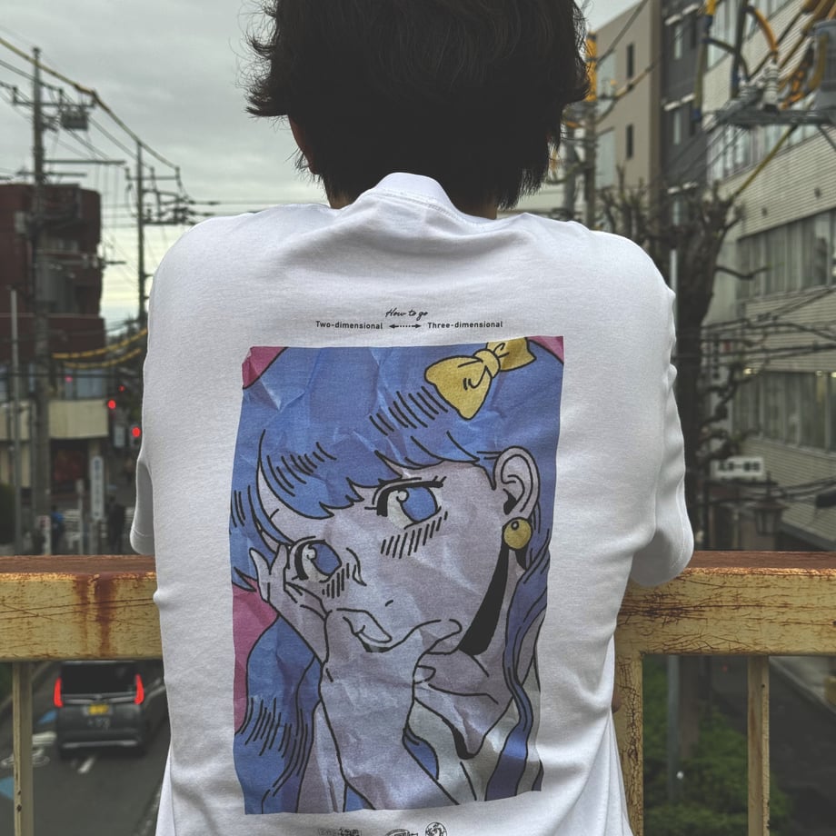 Tシャツ -あのポスター White