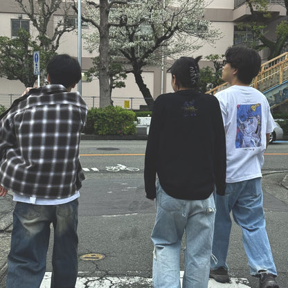 Tシャツ -あのポスター LightBlack