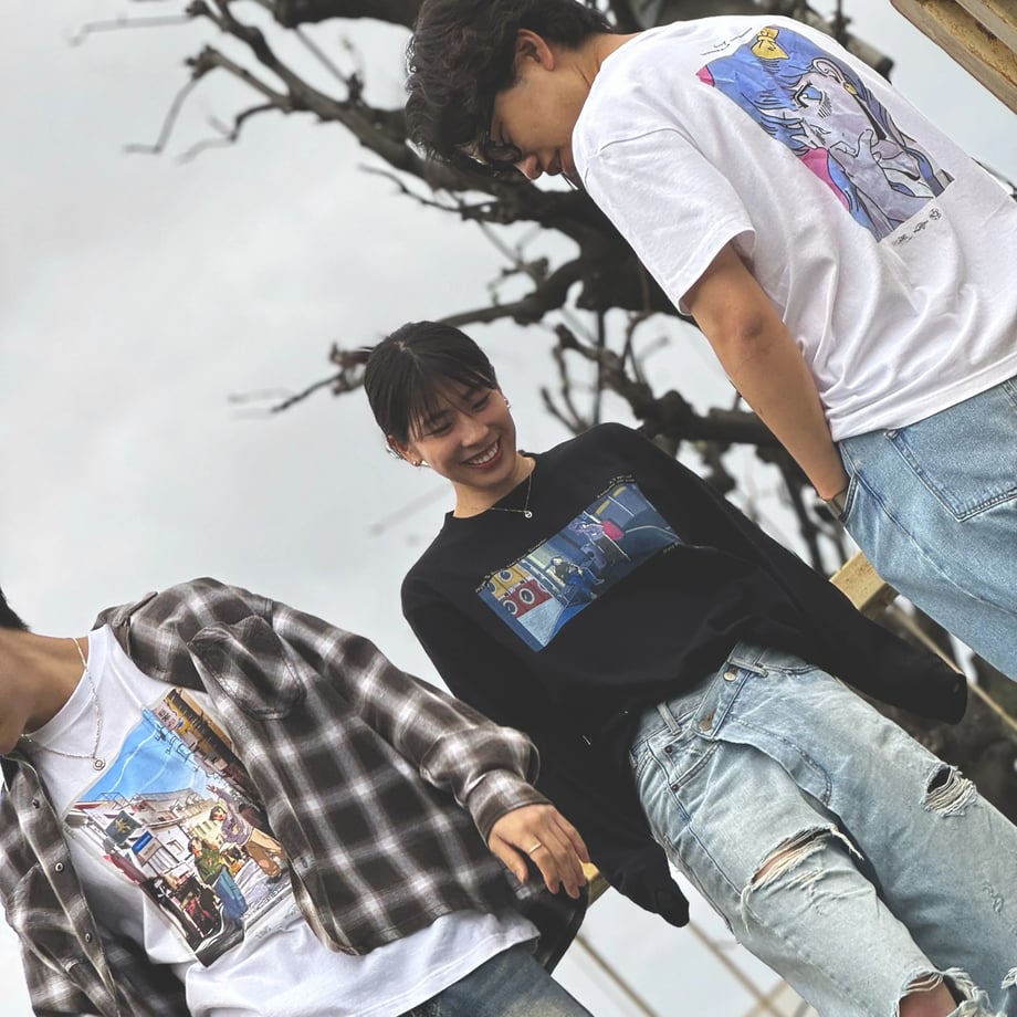 Tシャツ -あのポスター White