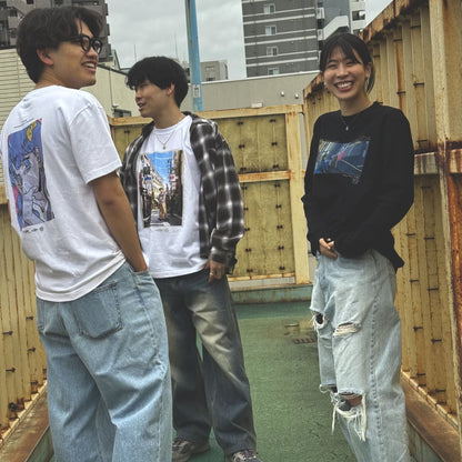 Tシャツ -あのポスター LightBlack