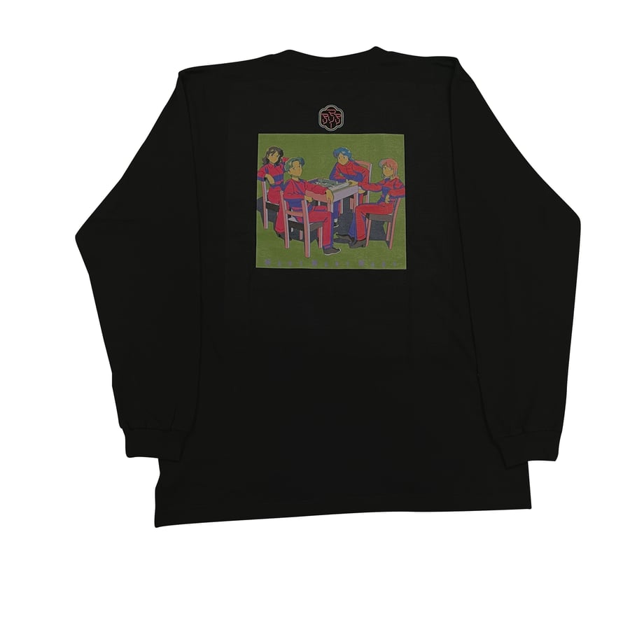 麻雀ロンT -Black-