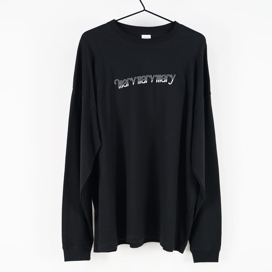 ロンT 〈2022SSロゴ 刺繍〉 -Black-