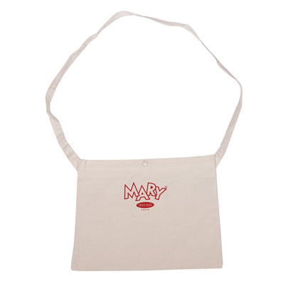 サコッシュ〈MARY logo〉　-Red-