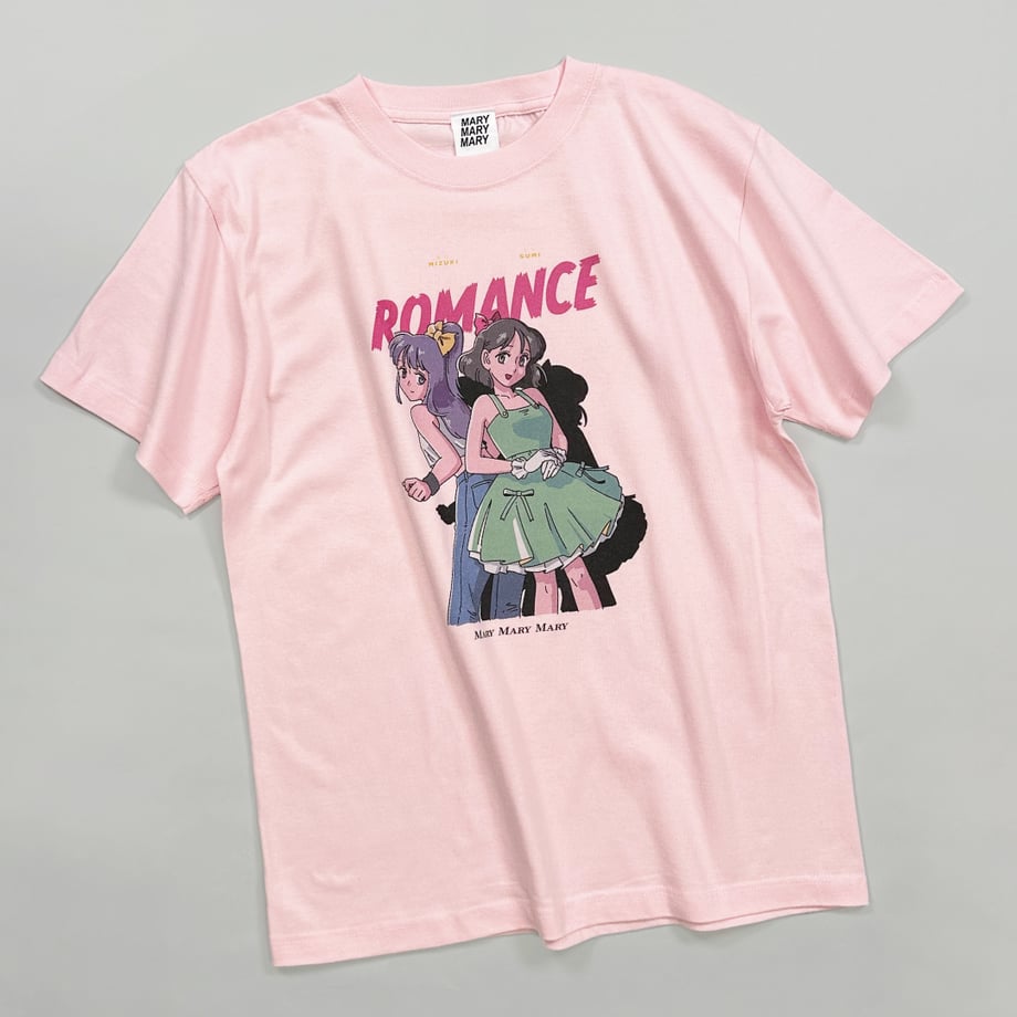 Tシャツ - ROMANCE - Pink