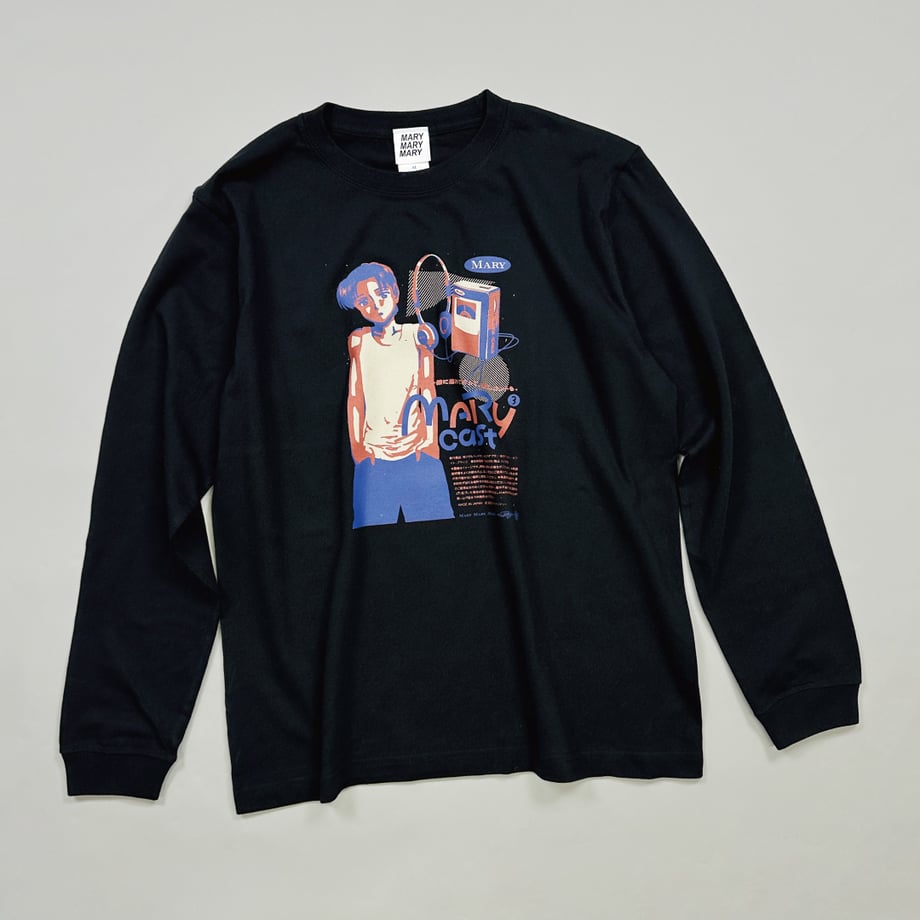 ロンT - MARYCAST - Black
