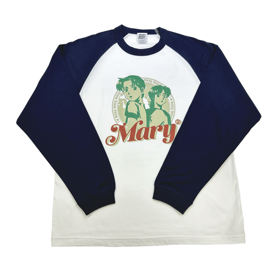 ボーイ ラグランロンT -Navy-