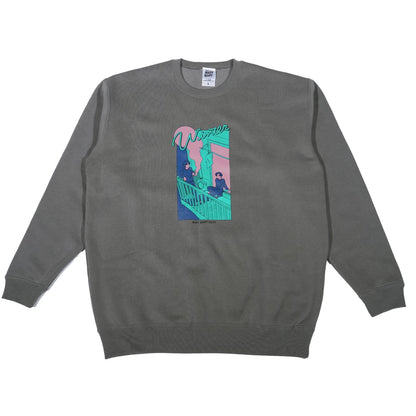 トレーナー〈ベランダ〉 　-Dark gray-