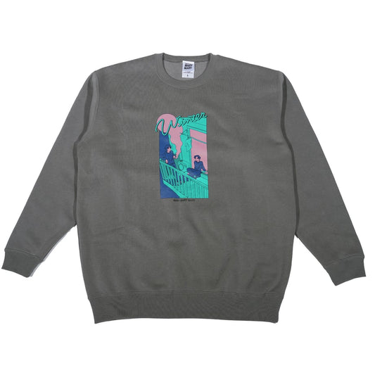 トレーナー〈ベランダ〉 　-Dark gray-