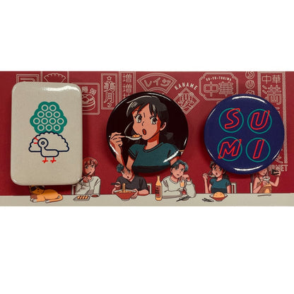 スミ 缶バッチセット