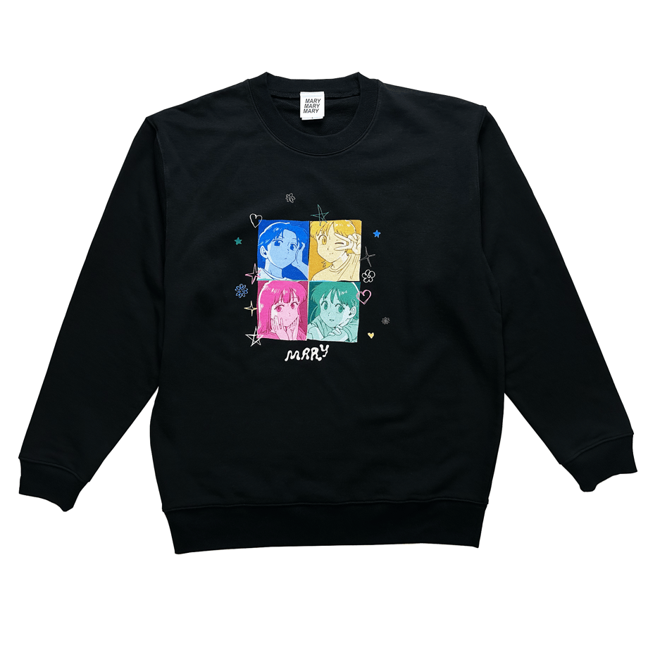 フォトプリント トレーナー -Black-