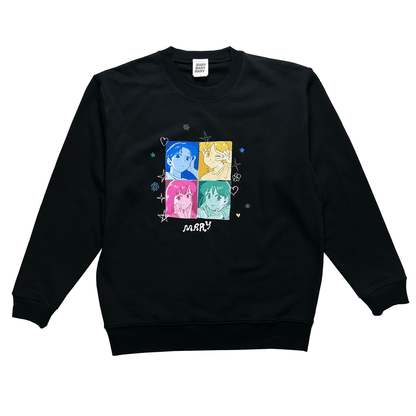 フォトプリント トレーナー -Black-