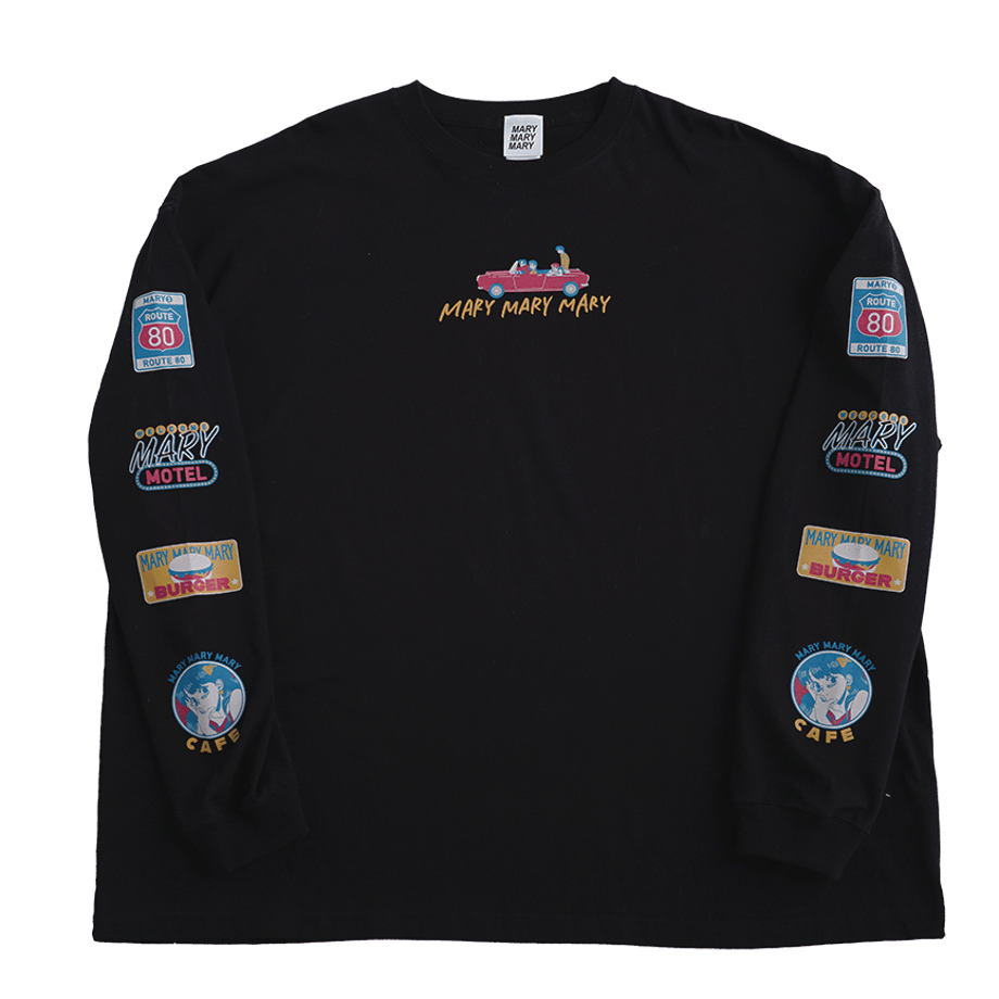 STAND BY ME〈ロンT〉-Black-