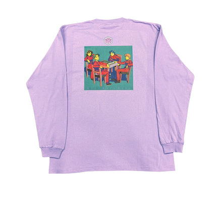 麻雀ロンT -Purple-