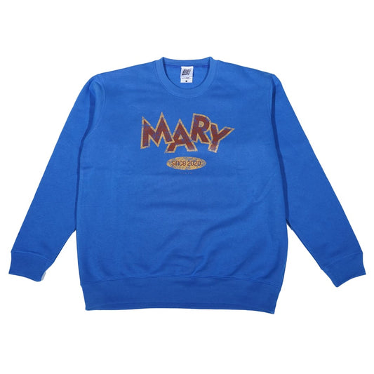 トレーナー 〈MARY logo〉 -Blue-