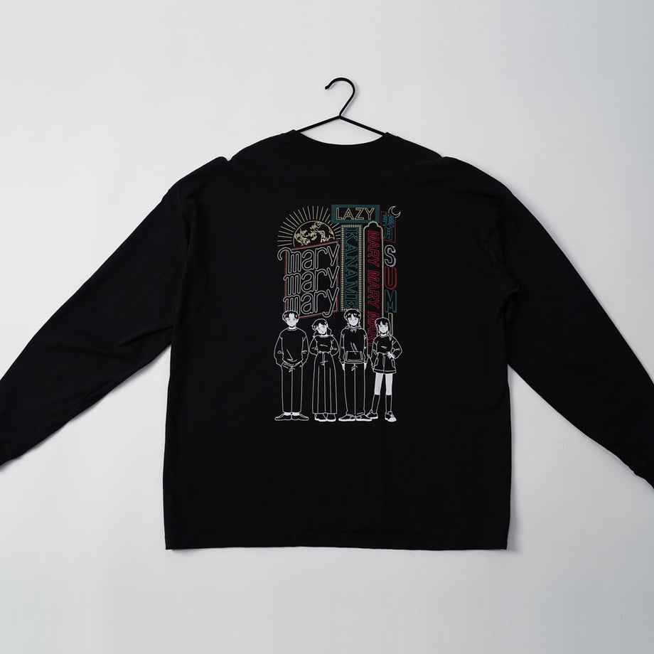 ロンT 〈DOWNTOWN〉 -Black-