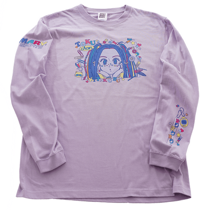 ロンT Kitaku Club -Purple-