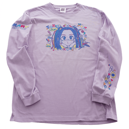 ロンT Kitaku Club -Purple-