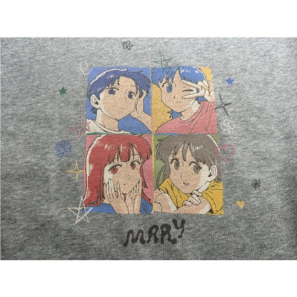 フォトプリント トレーナー -Gray-