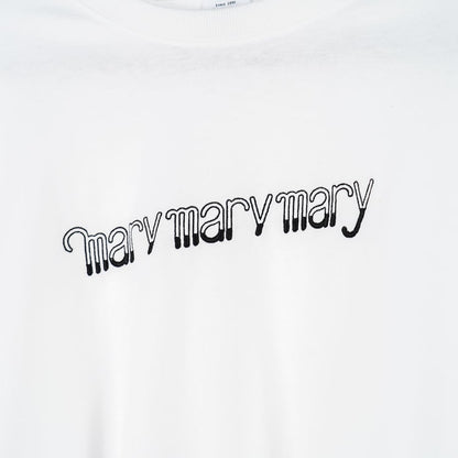 ロンT 〈2022SSロゴ 刺繍〉-White-