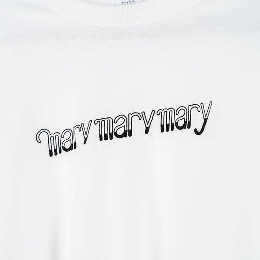 ロンT 〈2022SSロゴ 刺繍〉-White-