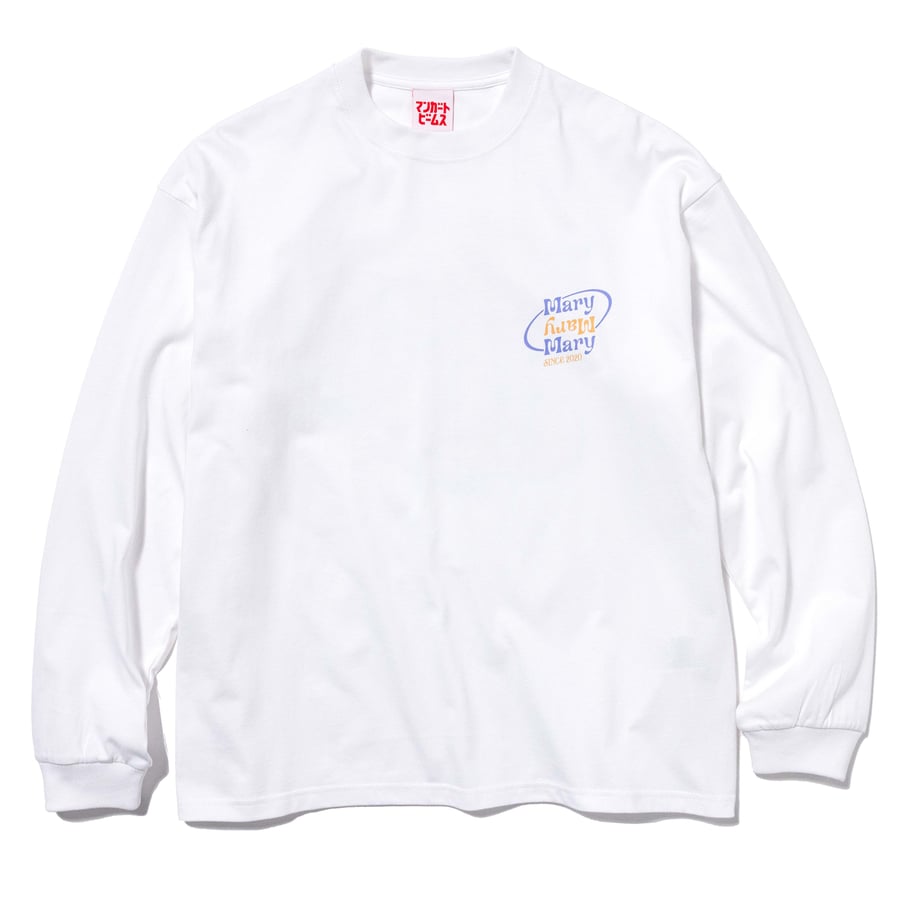 ほろ酔いとくちゃん ロンT -White- 【マリマリマリー×マンガートビームス】