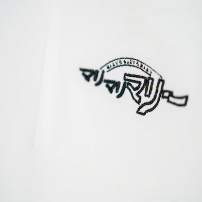 ポケットTシャツ 〈チャンネルロゴ 刺繍〉 -White-