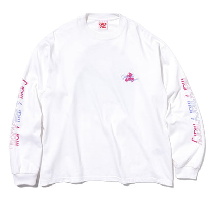 サンセットシティ ロンT -White- 【マリマリマリー×マンガートビームス】