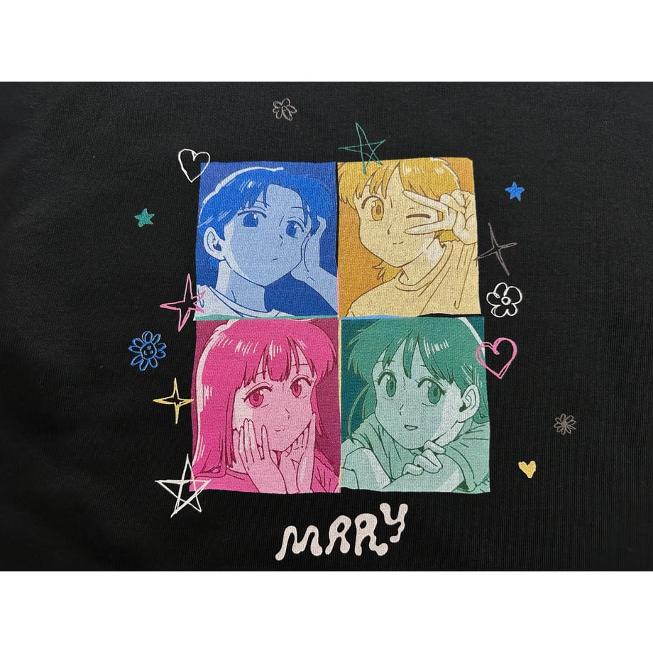 フォトプリント トレーナー -Black-