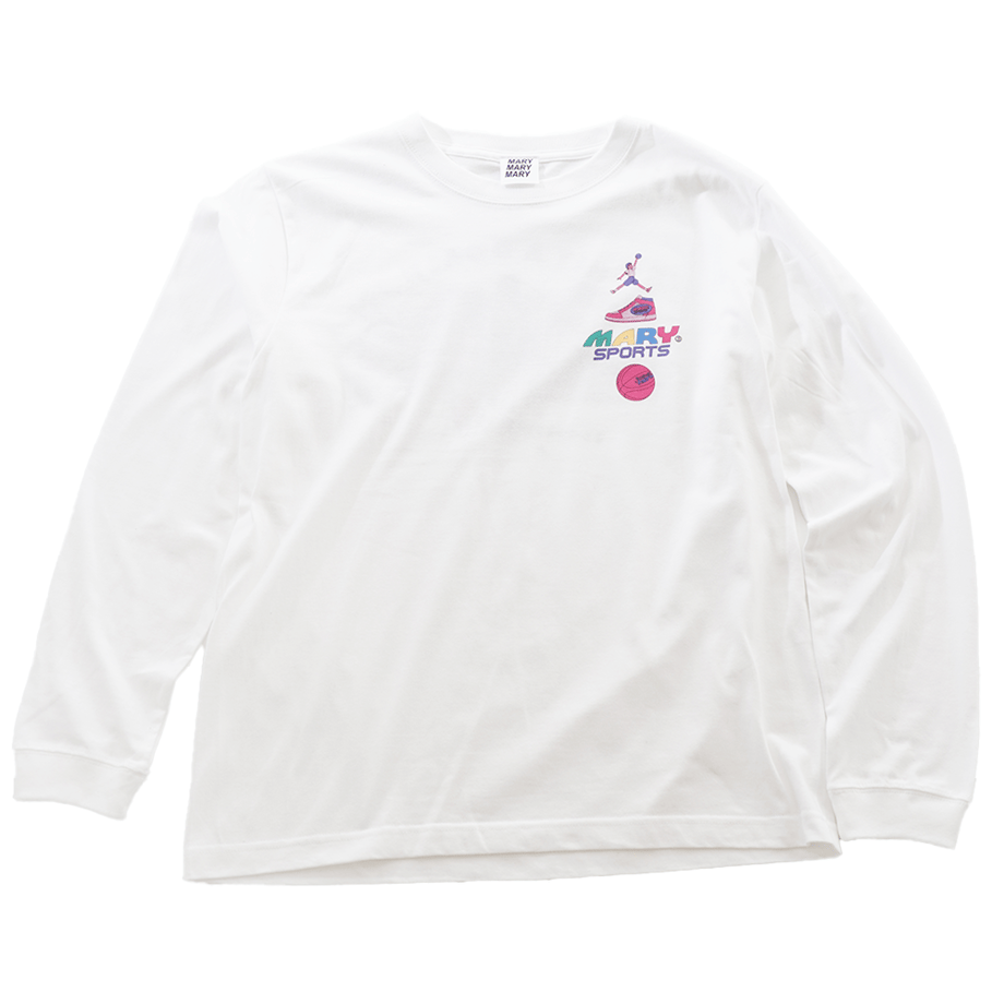 ロンT Basketball Club -White-