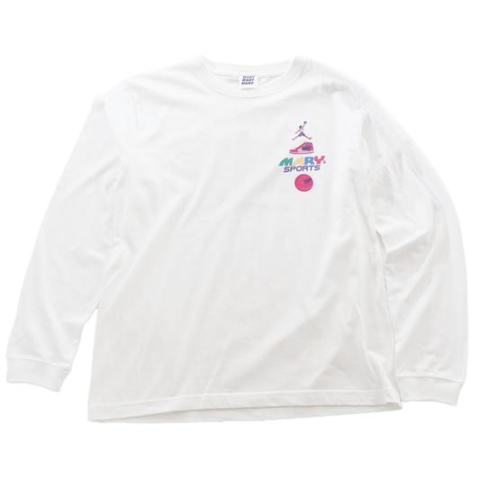 ロンT Basketball Club -White-