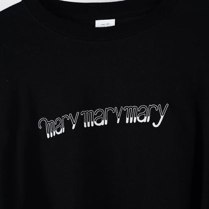 ロンT 〈2022SSロゴ 刺繍〉 -Black-