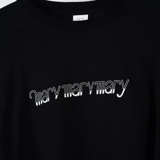 ロンT 〈2022SSロゴ 刺繍〉 -Black-