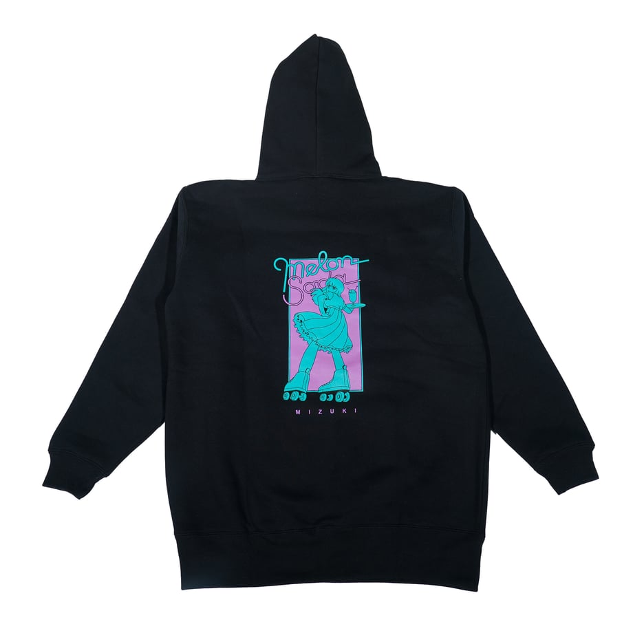 パーカー 〈Melon Soda〉 　-Black-