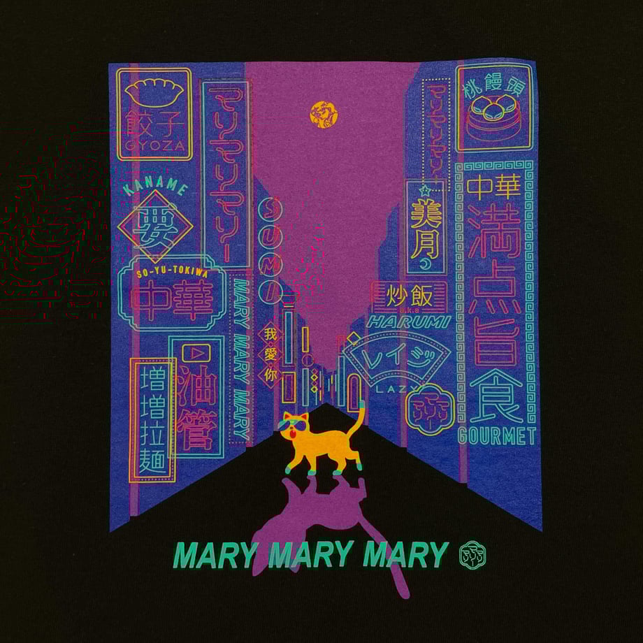 歓楽街ロンT -Black-